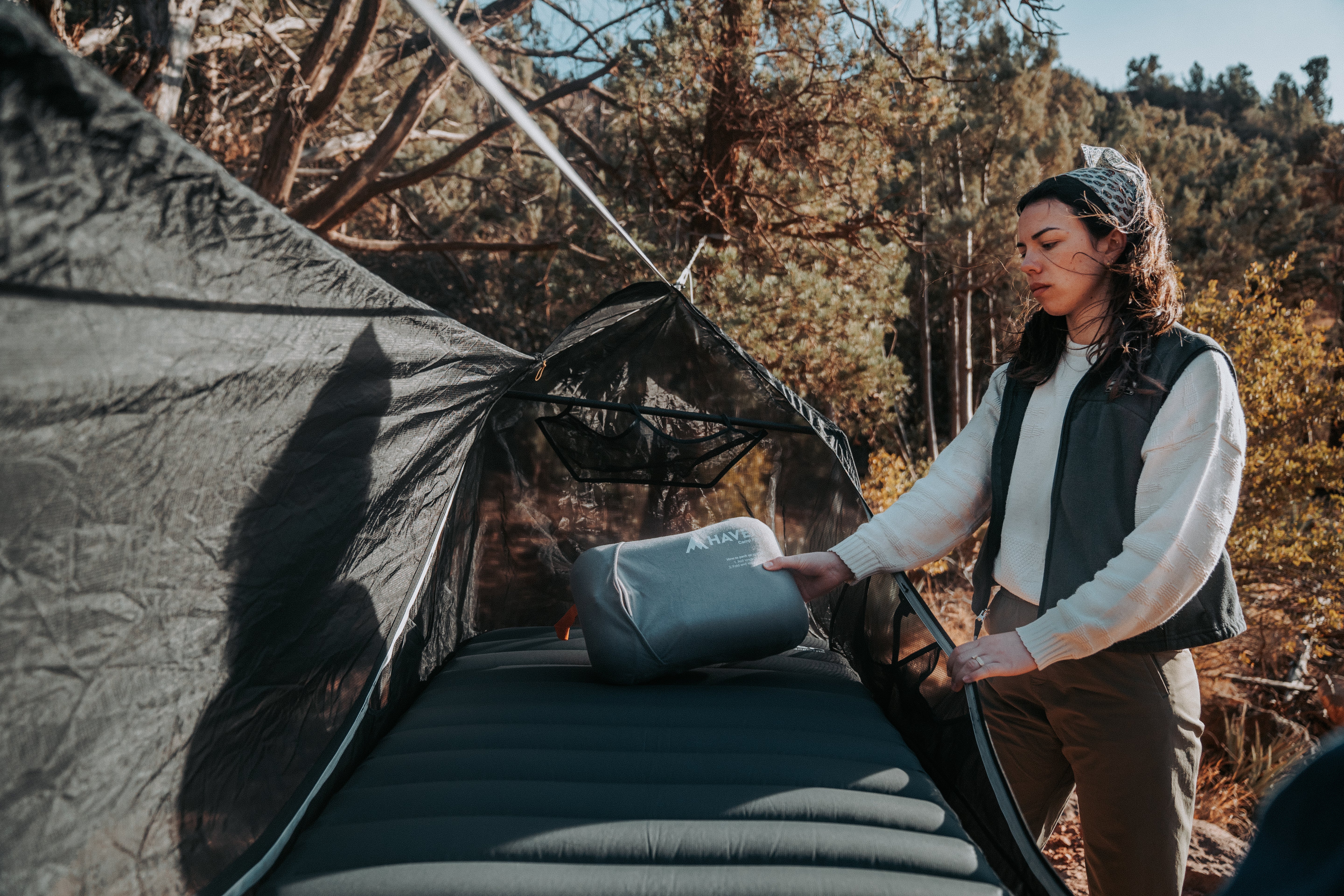 Haven Camp pillow